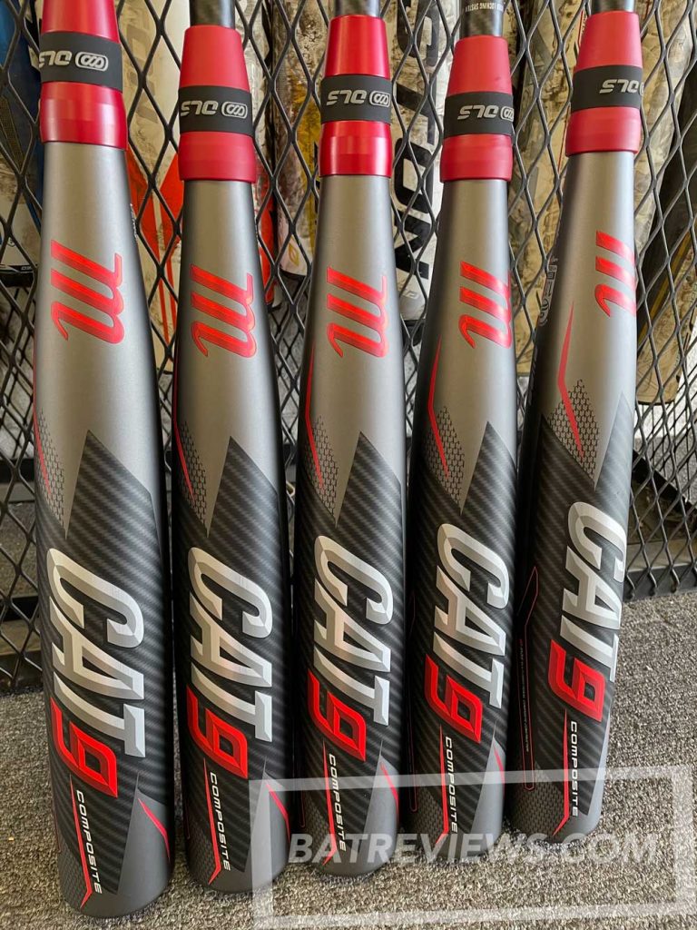 Marucci Cat 9 Composite Bats Side by Side